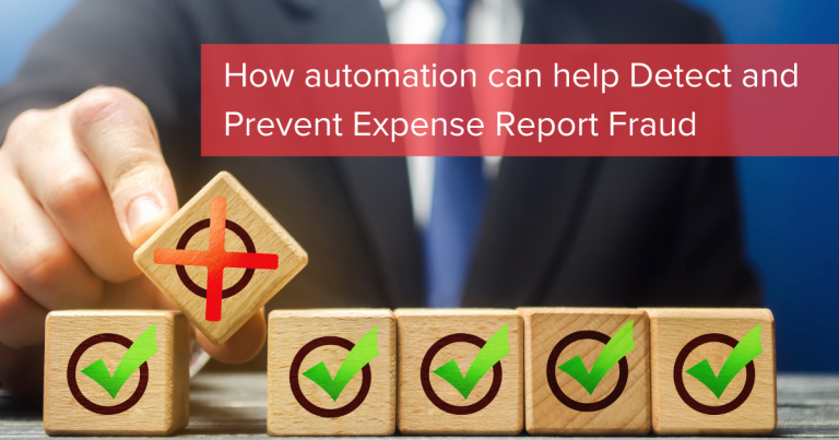 How automation can help detect and prevent expense report fraud